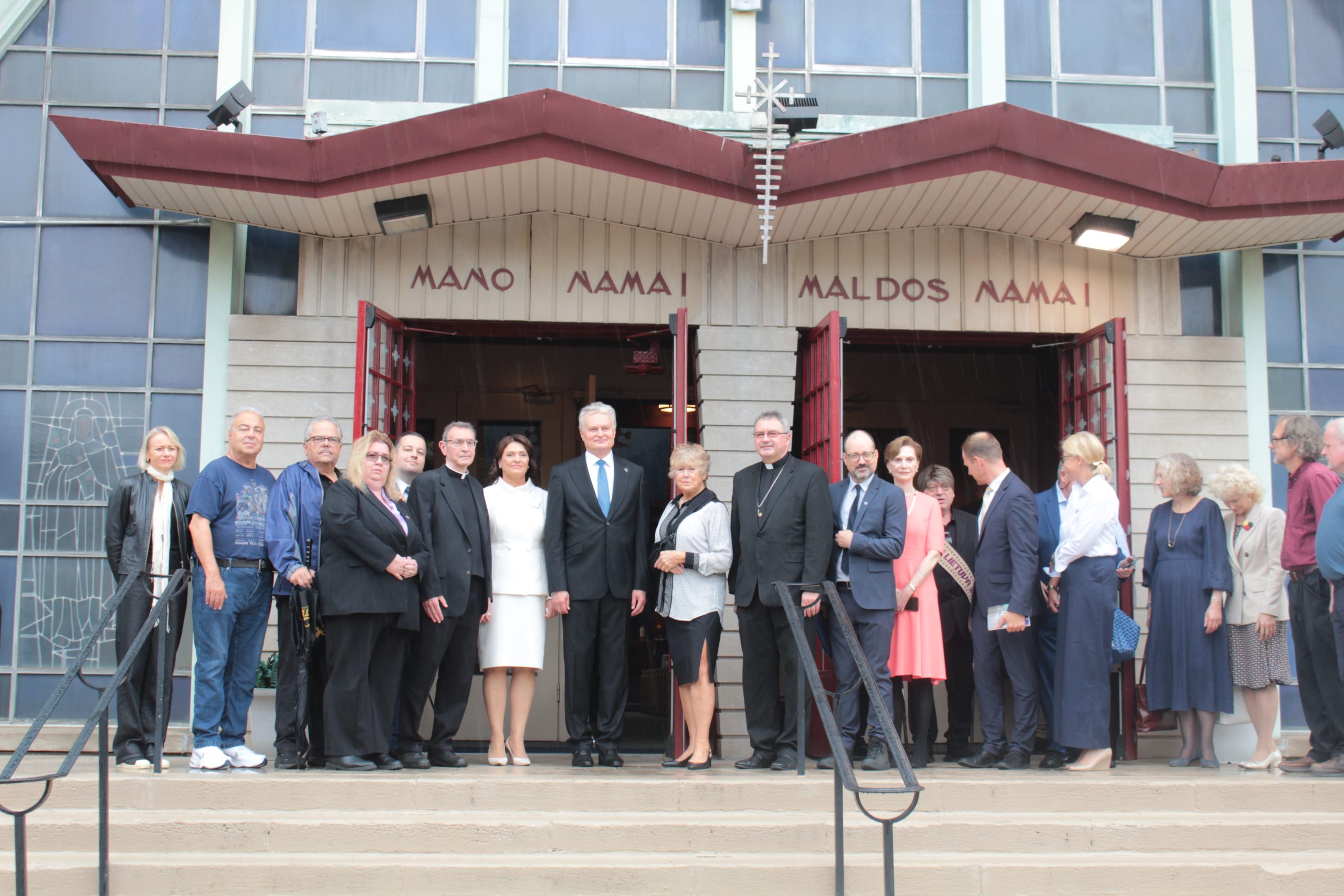 Lithuanian President Visits Maspeth Church Facing Closure